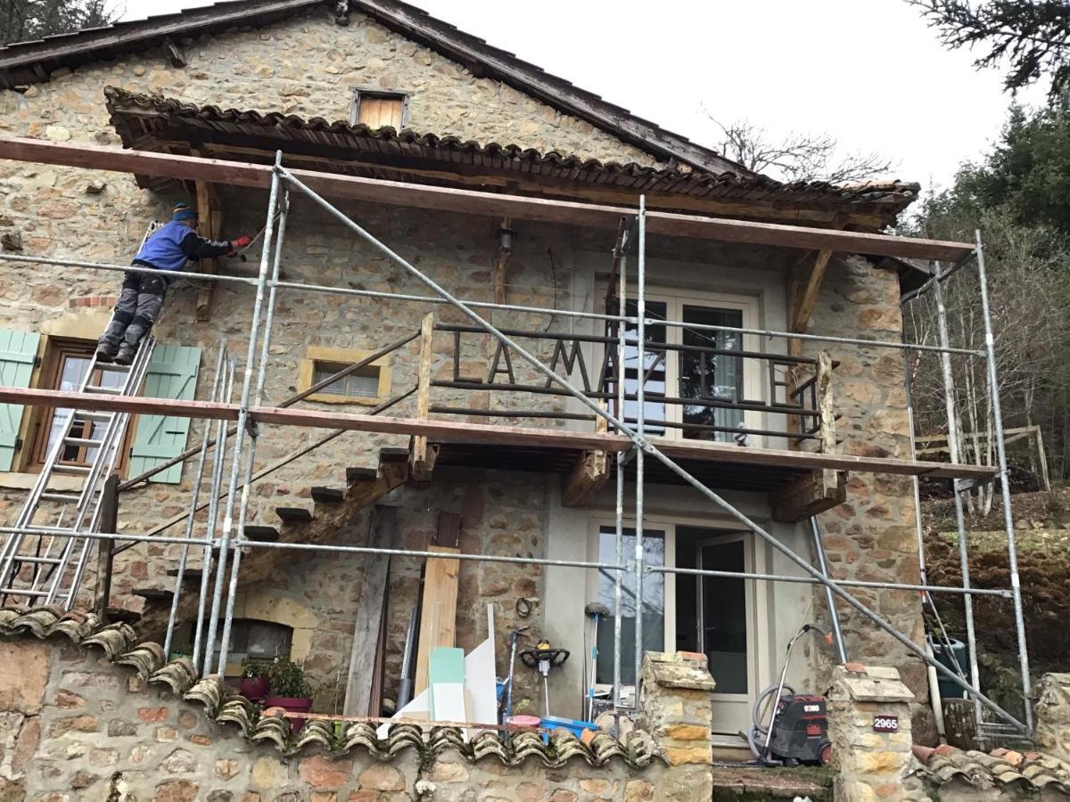 La Mazille , Cossy Vakantiestudio Met Zwembad In Zuid-Bourgogne Anglure-sous-Dun ภายนอก รูปภาพ