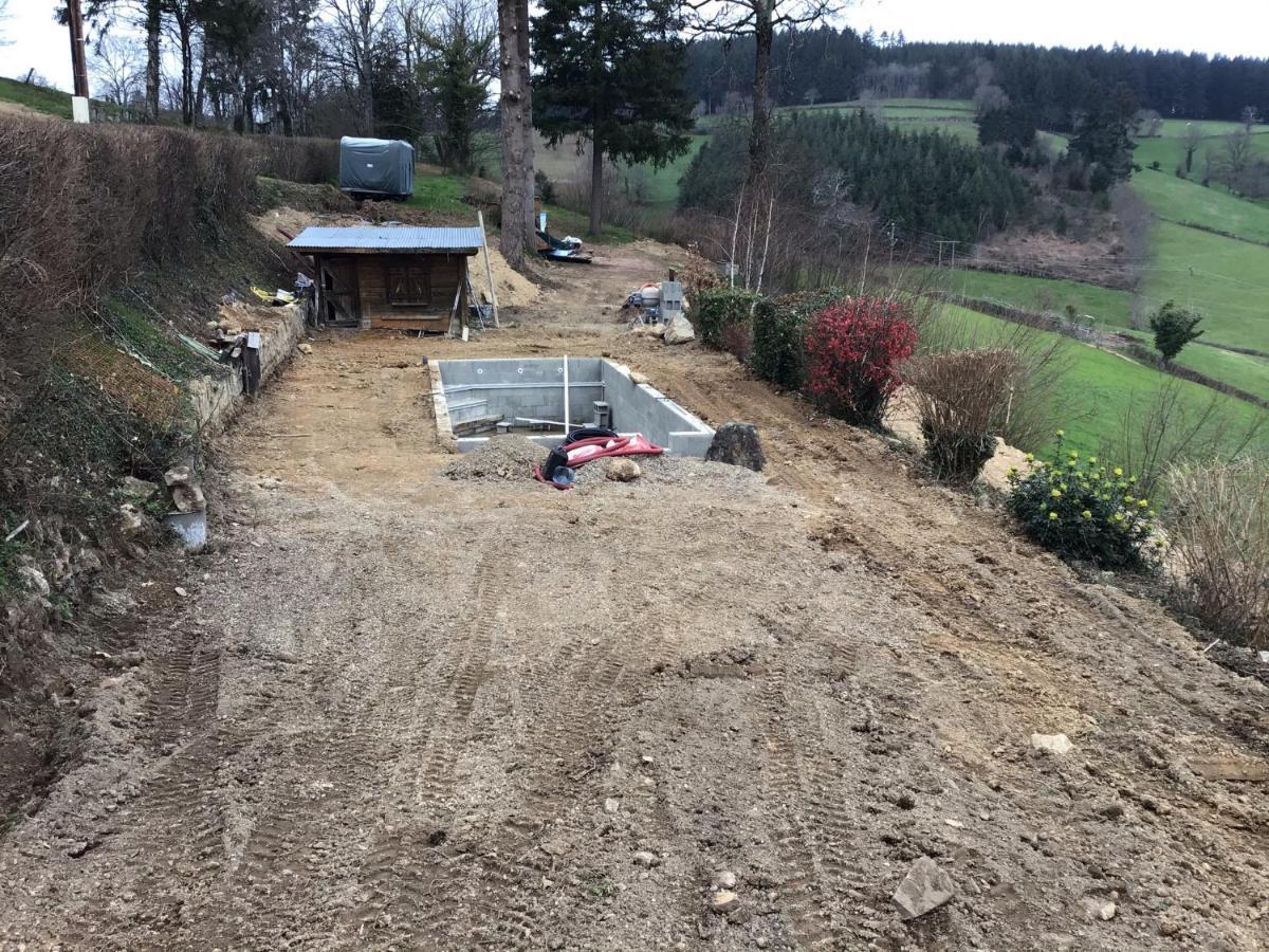 La Mazille , Cossy Vakantiestudio Met Zwembad In Zuid-Bourgogne Anglure-sous-Dun ภายนอก รูปภาพ