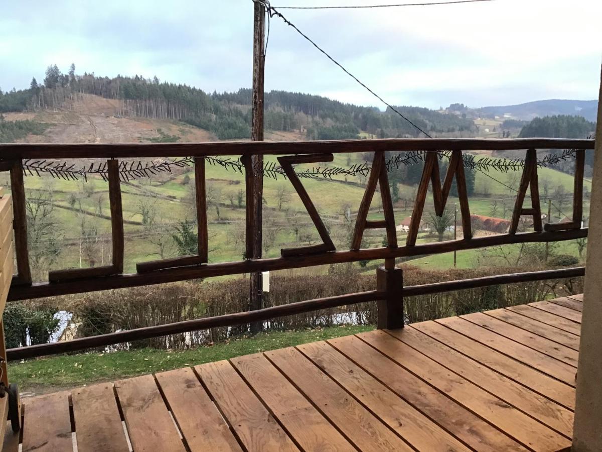 La Mazille , Cossy Vakantiestudio Met Zwembad In Zuid-Bourgogne Anglure-sous-Dun ภายนอก รูปภาพ